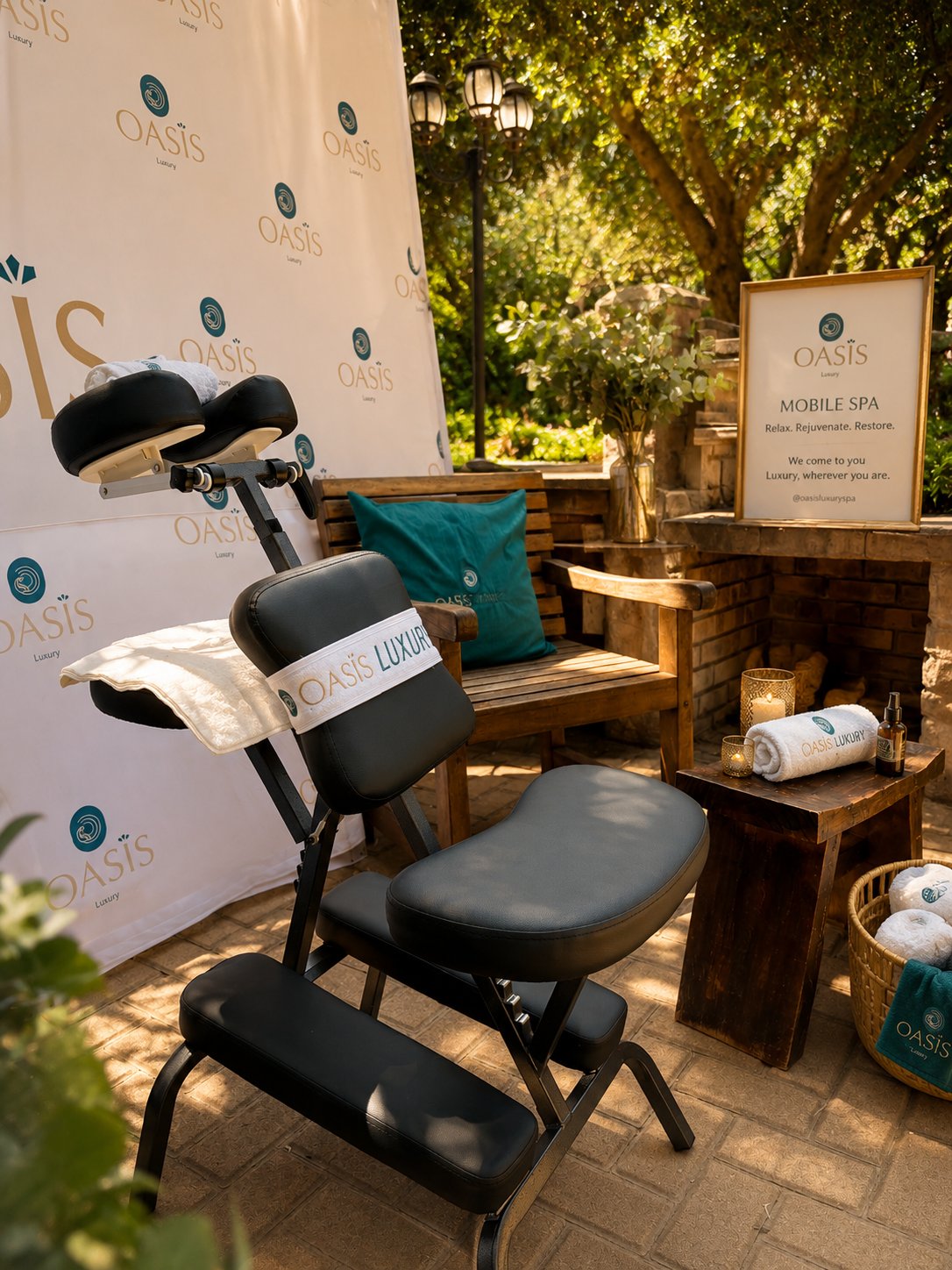 Mobile Spa on the green